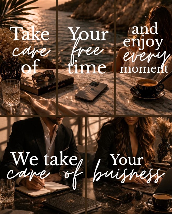 Golden House Agency, we take care of your business